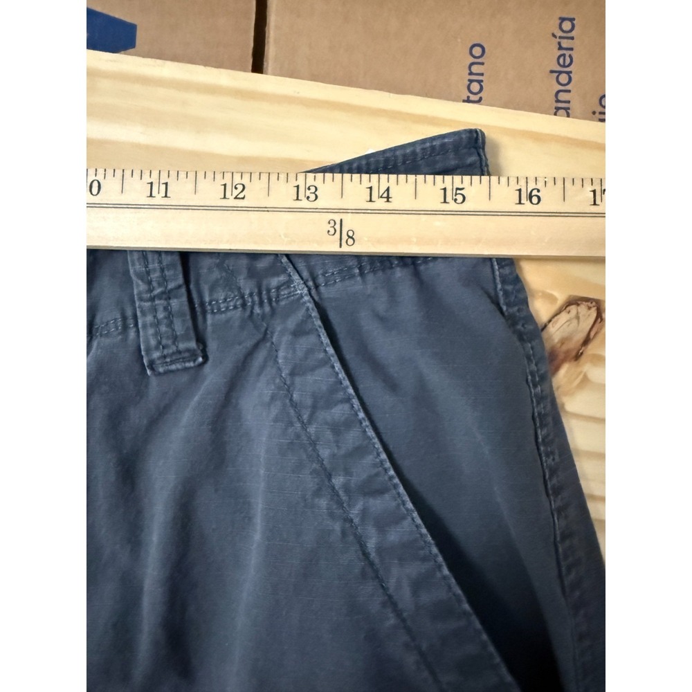 Wrangler Mens Y2K Thick Cargo Black Relaxed Utility Zip Fly Outdoor 32 - Picture 5 of 8
